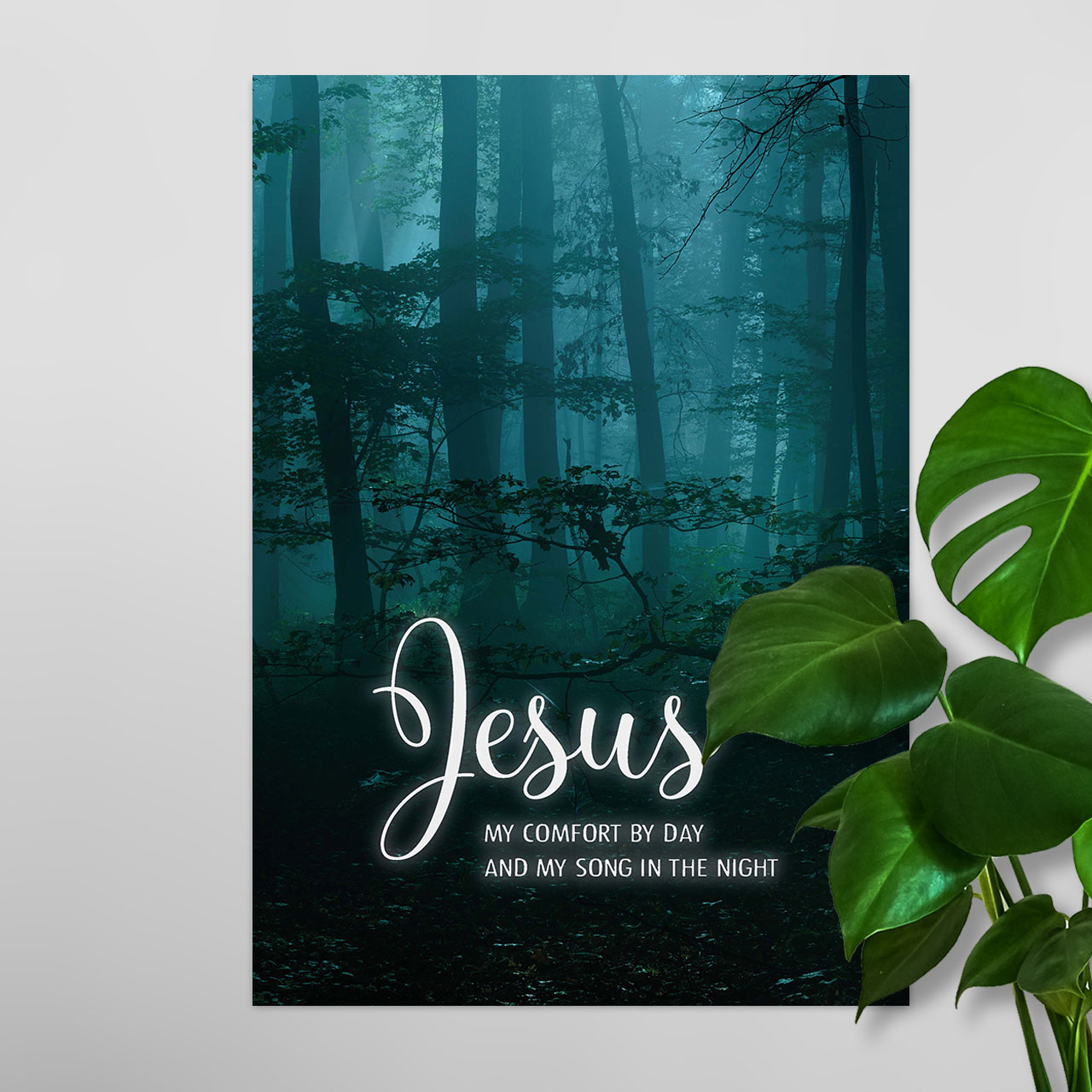 Poster-A4-jesus-my-comfort