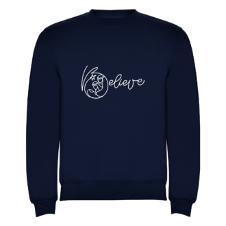 Believe – Blauwe trui