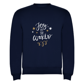 Joy to the world – Blauwe trui