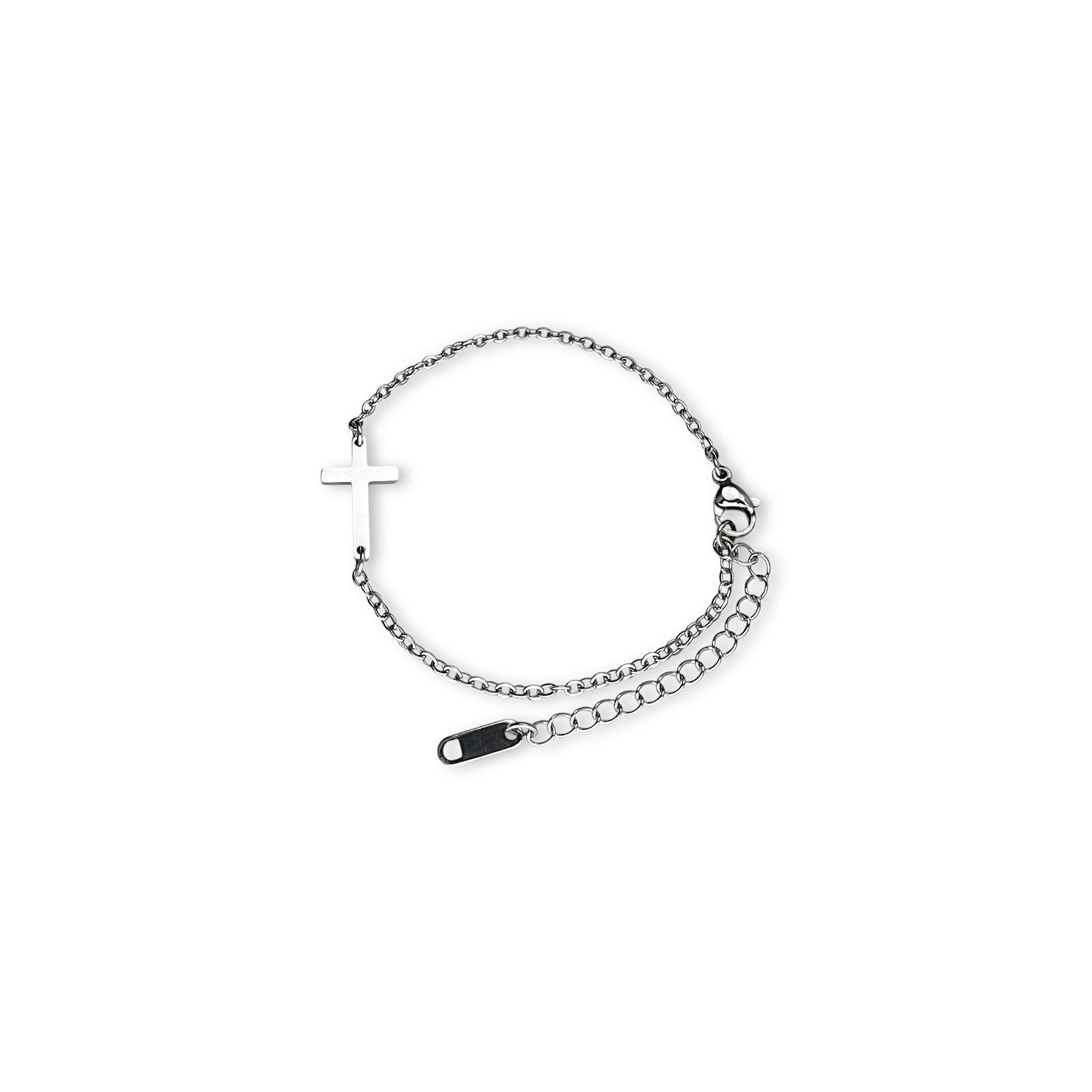 Elli Armband dames kruis geloof in 925 sterling zilver rosé verguld, 180, Jaar rond, zonder steen Elli Armband dames kruis geloof in 925 sterling zilver rosé verguld, 180, Jaar rond, zonder steen